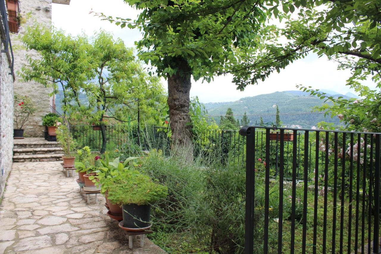 Il Castello Sul Lago Arrone Exteriör bild